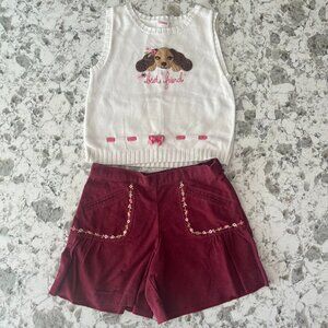 Gymboree Best Friend puppy set sz 4